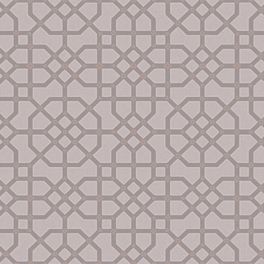Плотные флизелиновые обои с восточным орнаментом под плитку коричнево серого оттенка для гостиной или кухни